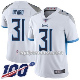 Camiseta Hombre NFL Tennessee Titans Kevin Byard 31 Nike Blanco 100th